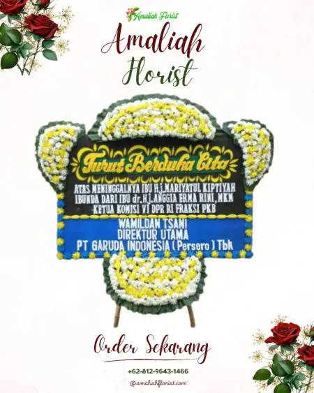 Papan Bunga Duka Venue Wedding Sentul